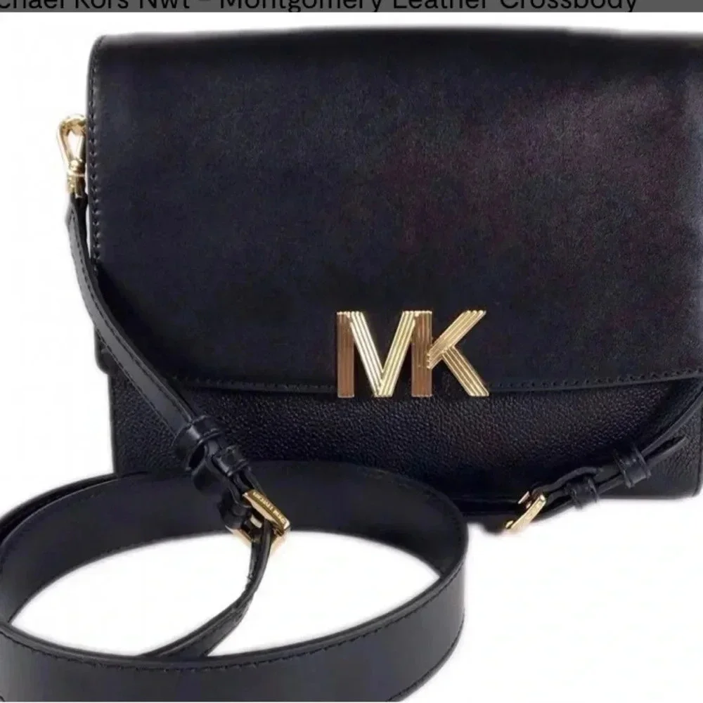 MICHAEL KORS Mott Leather Crossbody Handbag